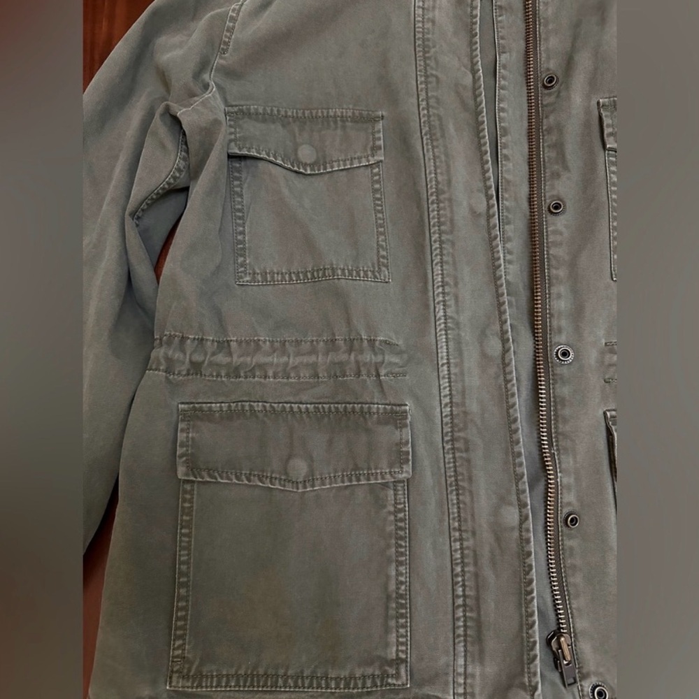 Madewell Surplus Jacket
Field Utility Military Cotton Jacket, Cinch Waist. Small - Picture 10 of 15